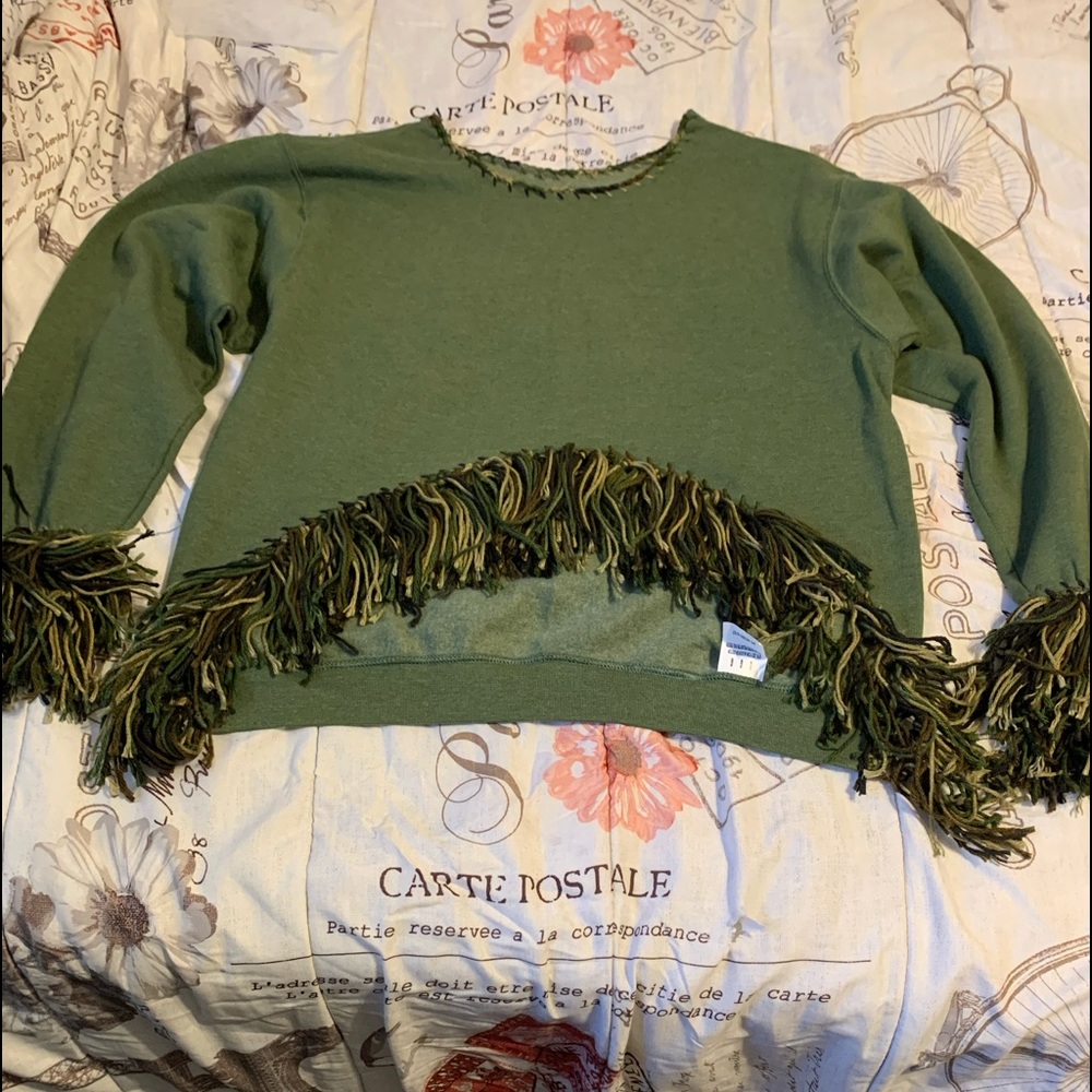 Fringed Sweater